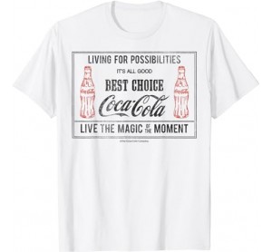 Coca Cola Vintage Box Portrait T-Shirt